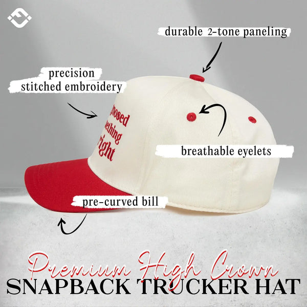 Undiagnosed But Something Ain't Right Trucker Hat