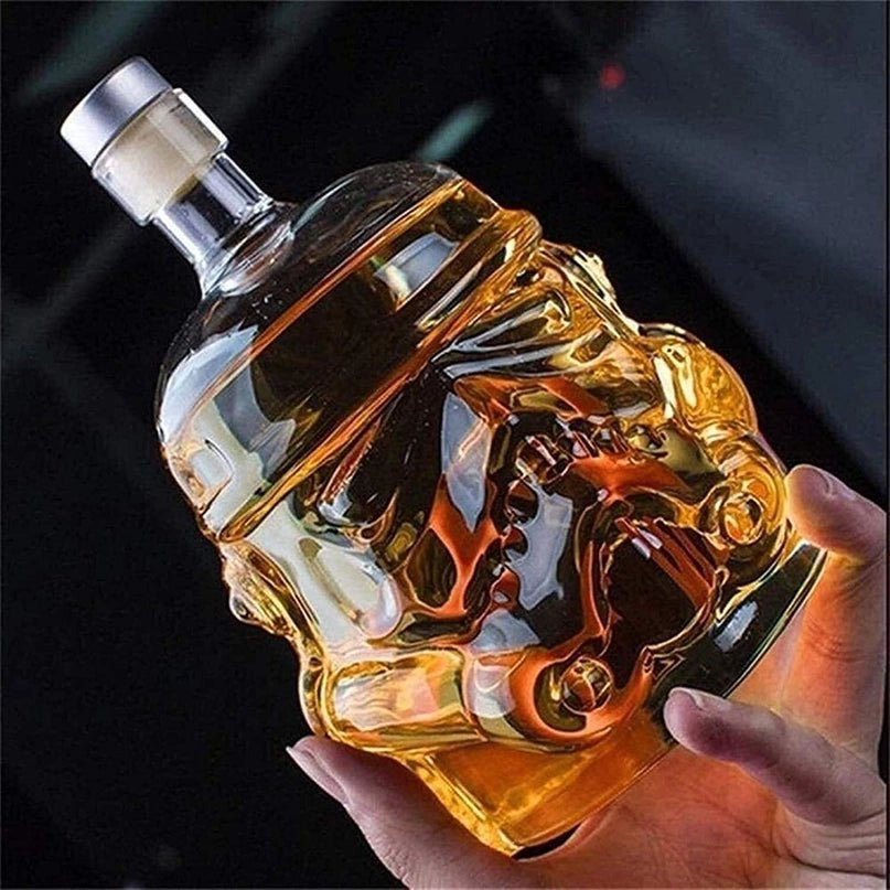 Stormtrooper Bottle Decanter, Star Wars Trooper Set