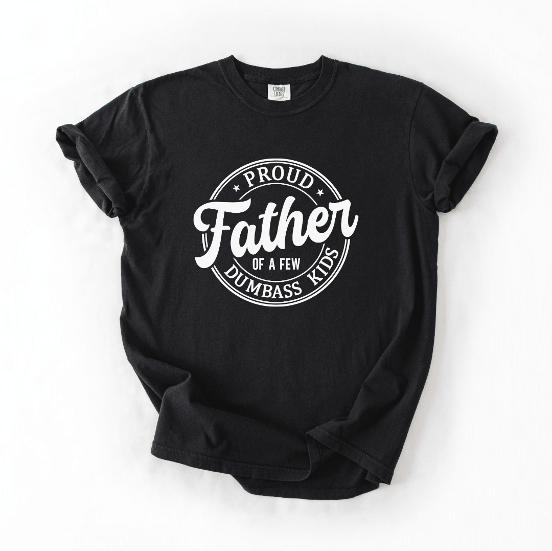 Proud Dad Funny Graphic Tee