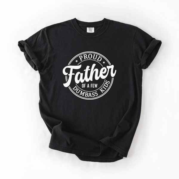 Proud Dad Funny Graphic Tee