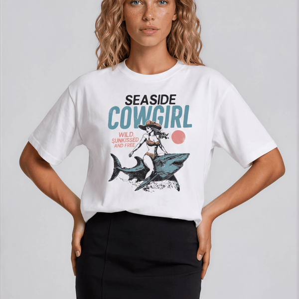 Seaside Cowgirl Tee