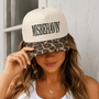 Misbehavin Leopard Trucker Hat