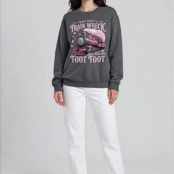 Train Wreck Sweatshirt
