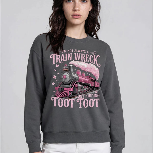 Train Wreck Sweatshirt