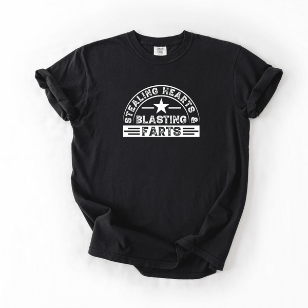 Stealing Hearts Blasting Farts T-shirt