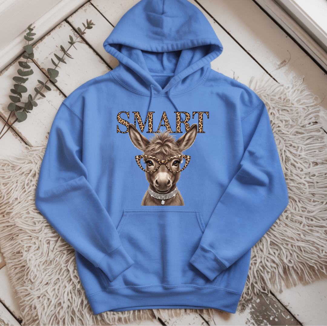 Smart Ass Funny Donkey Hoodie