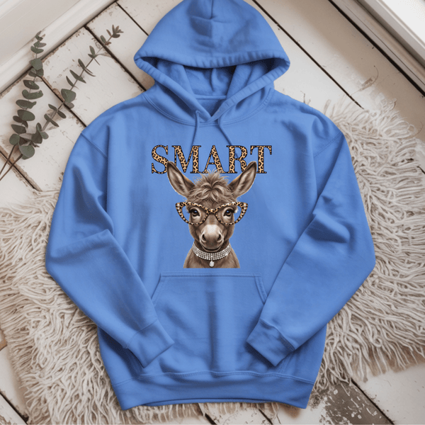 Smart Ass Funny Donkey Hoodie