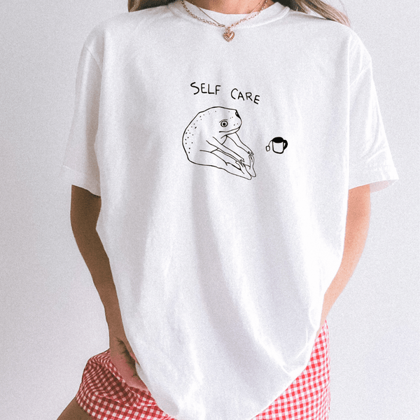 Self Care Frog Tee