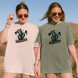 Not a Hugger Funny Cactus Graphic Tee Sarcastic Humor Shirt