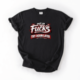 Out of Fucks Sarcastic Tee | Comfort Colors