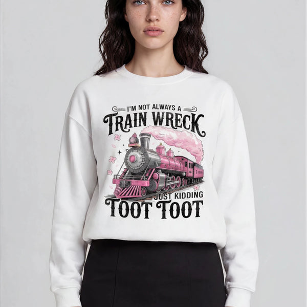 Train Wreck Sweatshirt
