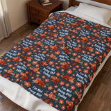 I'm Not Doing Shit Today Throw Blanket