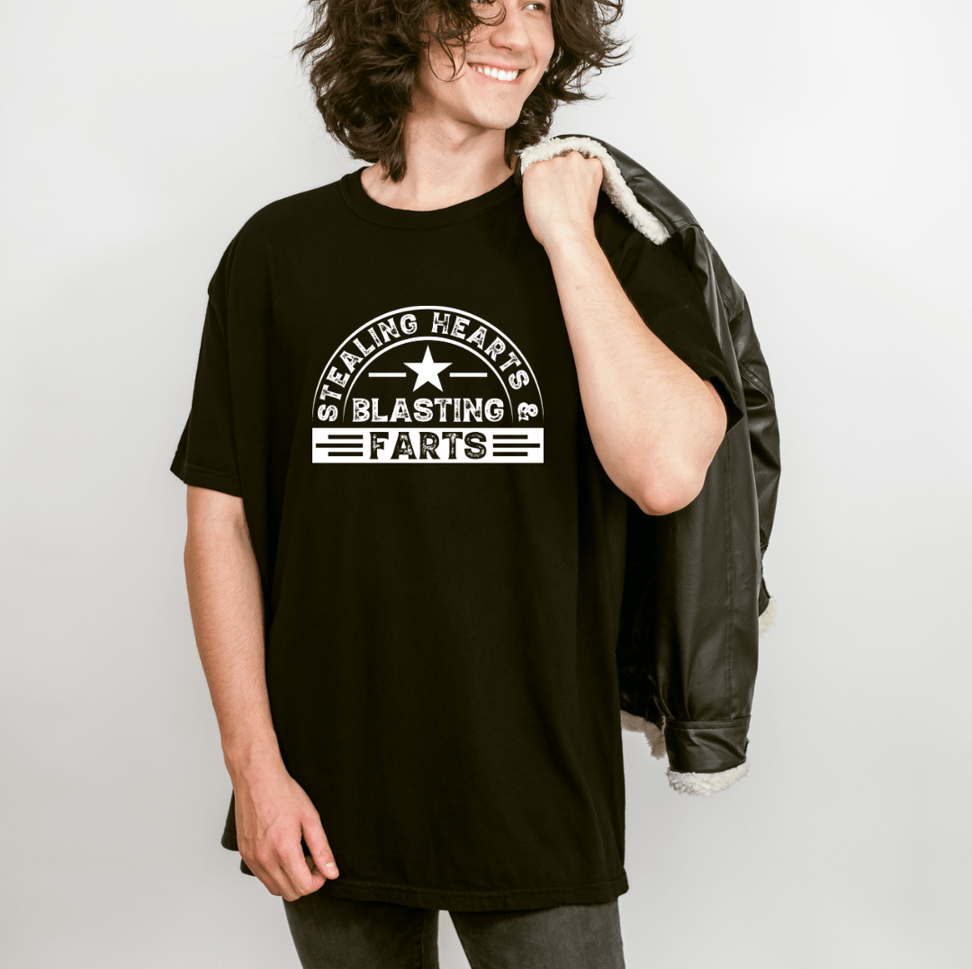 Stealing Hearts Blasting Farts T-shirt