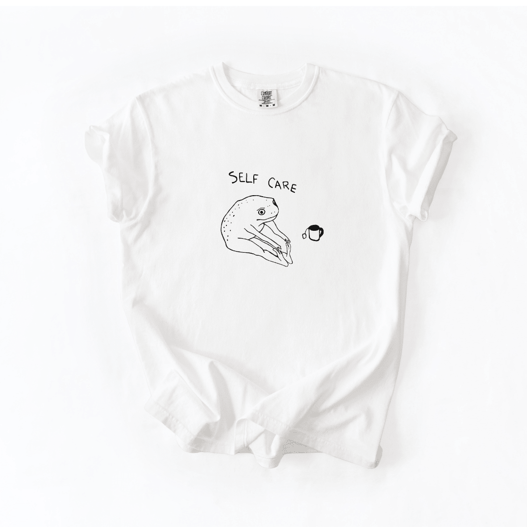 Self Care Frog Tee