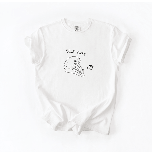 Self Care Frog Tee
