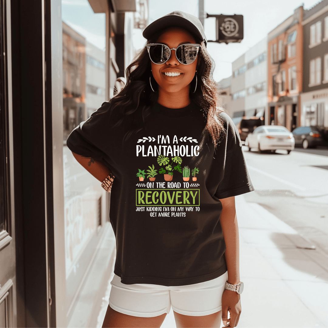 Plantaholic Recovery Funny Tee | Comfort Colors