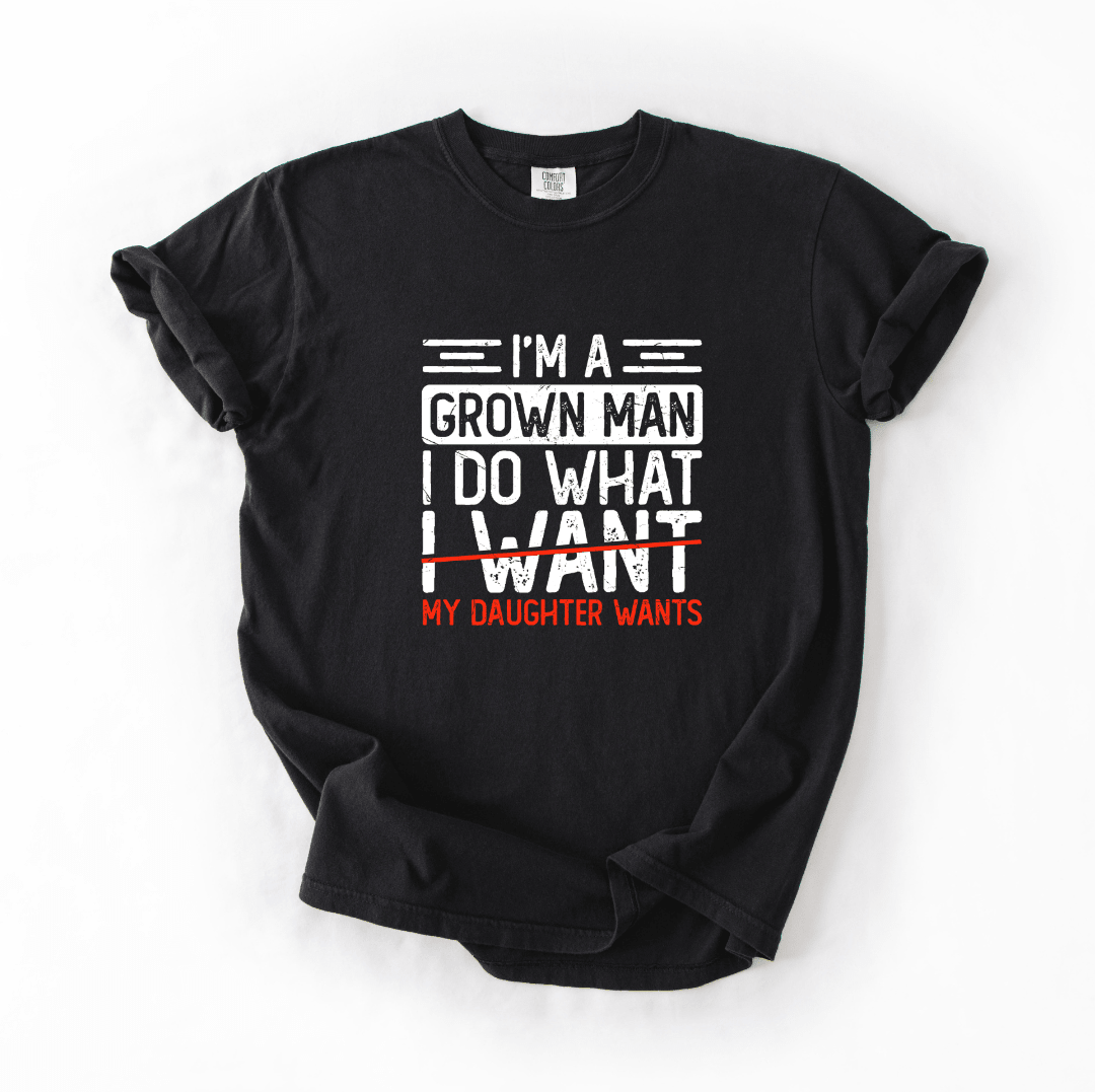 Daughter Rules Funny Dad Tee