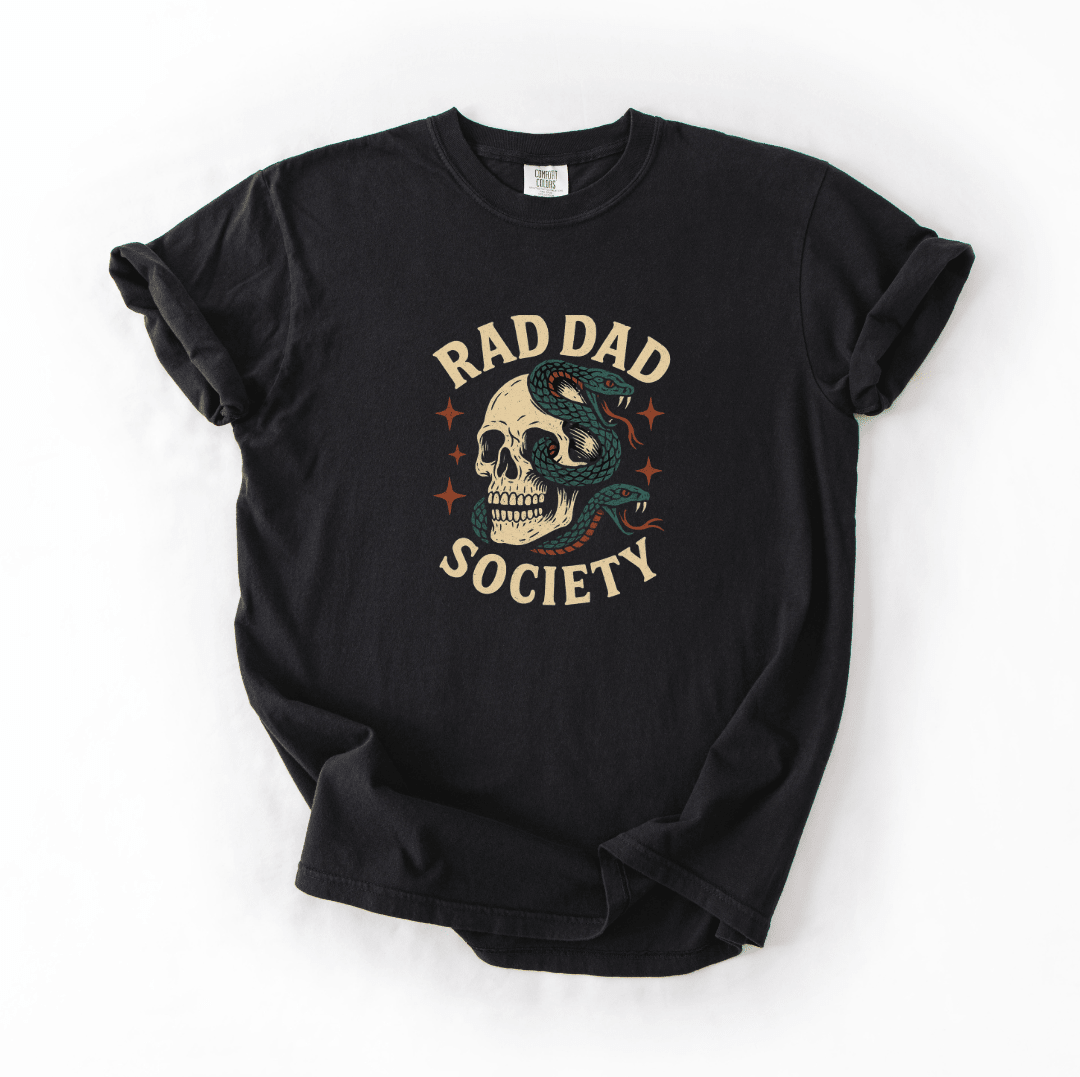Rad Dad Society Skull Tee