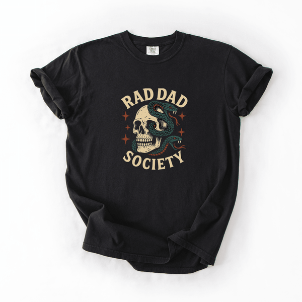 Rad Dad Society Skull Tee