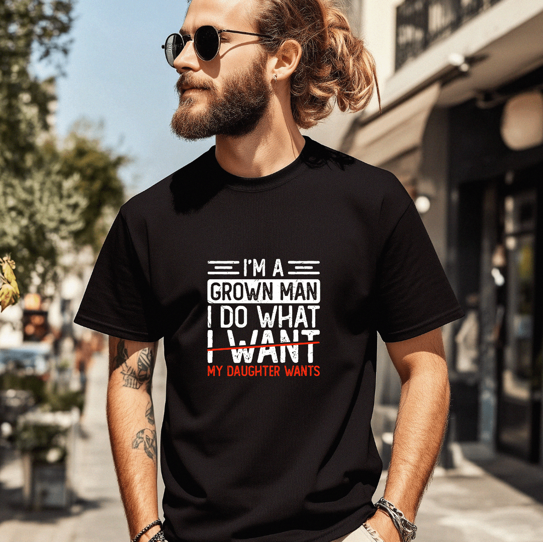 Daughter Rules Funny Dad Tee