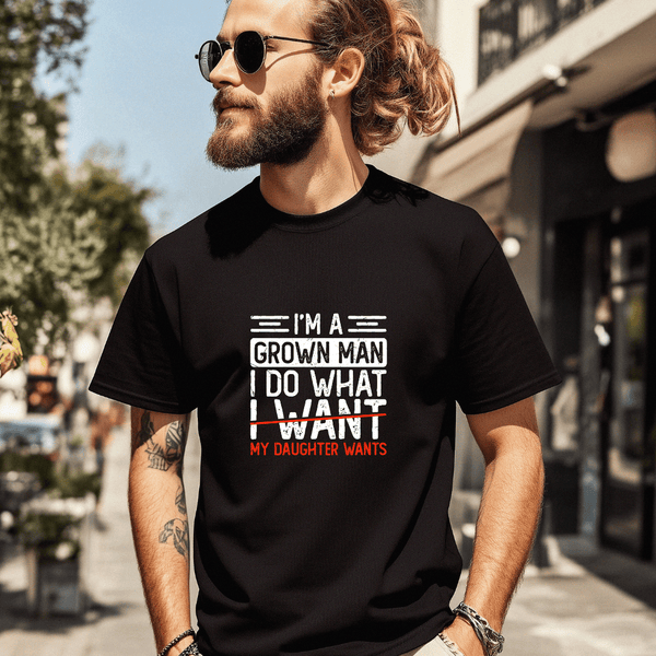 Daughter Rules Funny Dad Tee