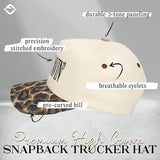 Misbehavin Leopard Trucker Hat