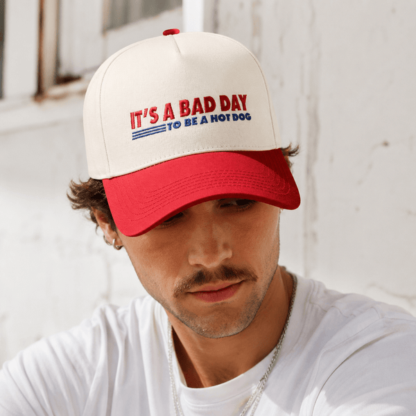 It's A Bad Day To Be A Hot Dog Trucker Hat