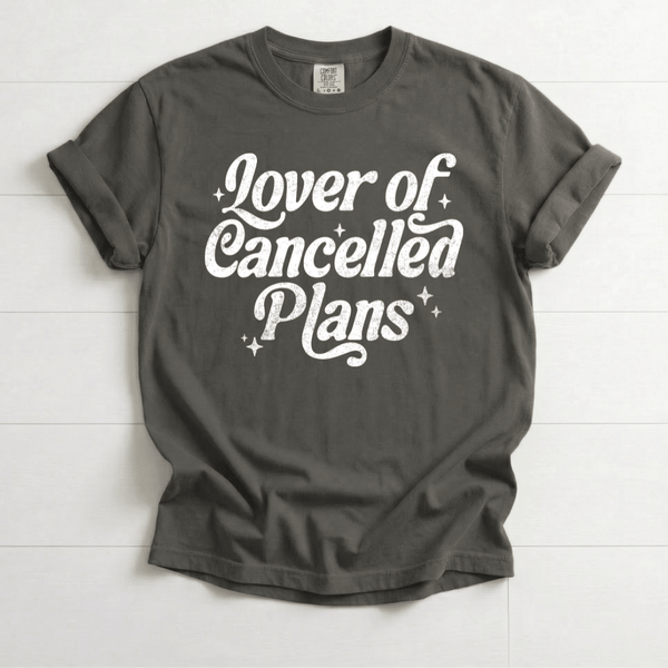 Lover Of Cancelled Plans t-shirt