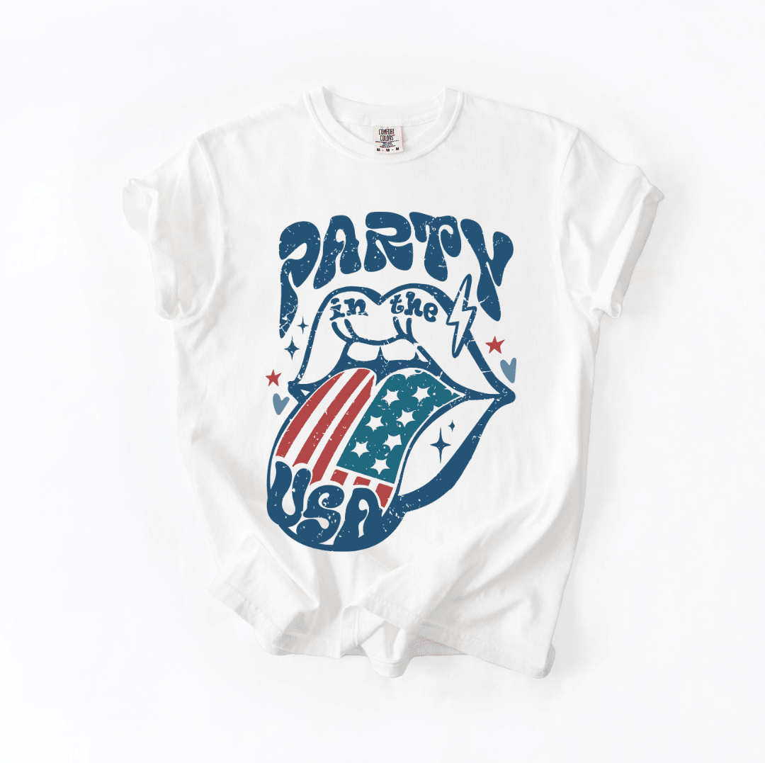 Party in the USA Patriotic Fourth of July Shirt