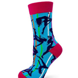 Workin' Harder Than an Ugly Stripper Women's Crew Socks (Copy)