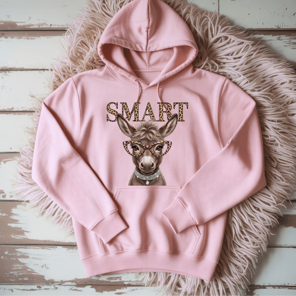 Smart Ass Funny Donkey Hoodie