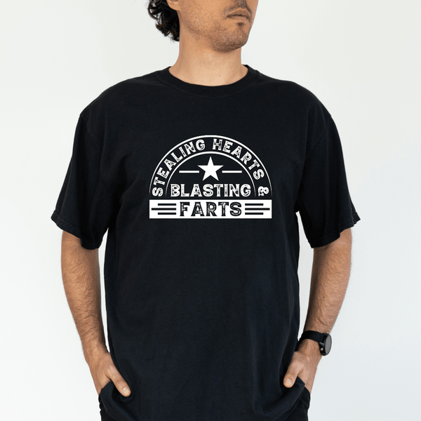 Stealing Hearts Blasting Farts T-shirt