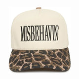 Misbehavin Leopard Trucker Hat