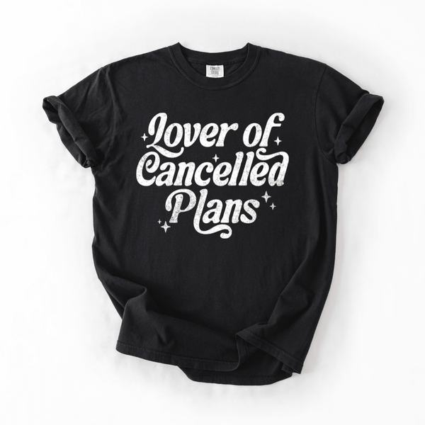 Lover Of Cancelled Plans t-shirt