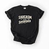 Sarcasm Is My Superpower Funny Tee | Comfort Colors