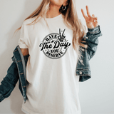 Have The Day You Deserve Motivational Graphic T Shirt