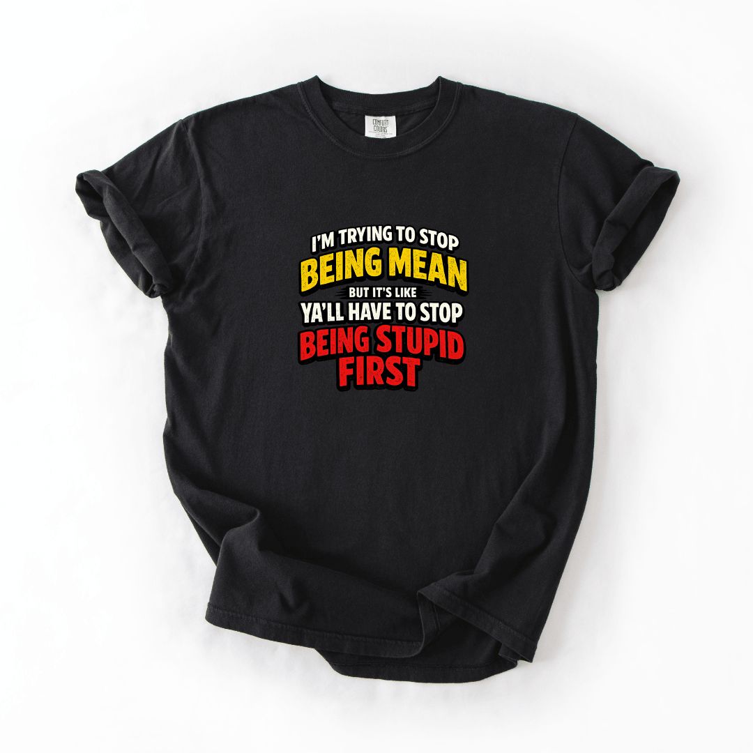 Stop Being Stupid First Tee