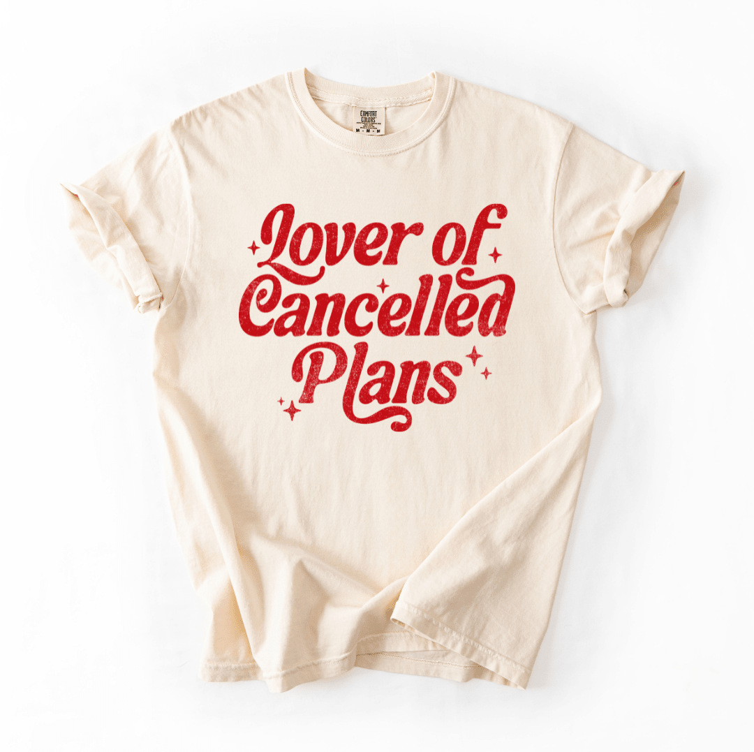 Lover Of Cancelled Plans t-shirt
