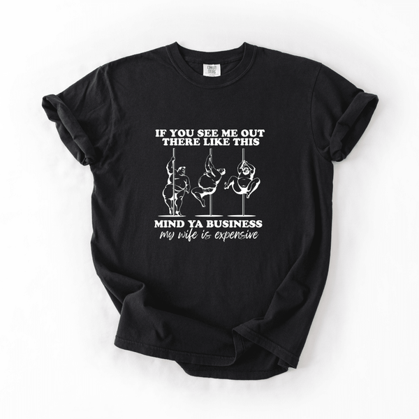 Mind Ya Business Funny Tee